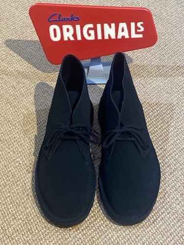 Clarks desert boot schwarz - clarks,