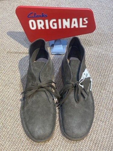 Clarks desert boot khaki - boot, grün