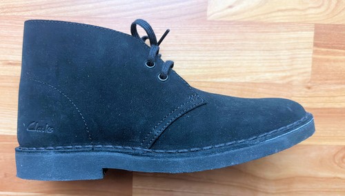 Clarks desert boots schwarz - boots,